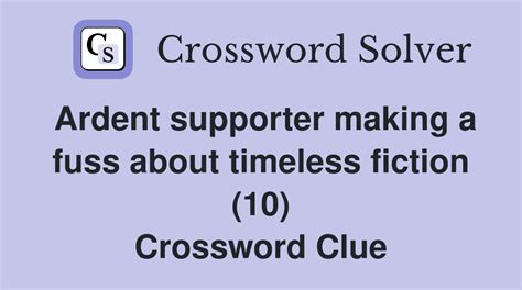 ardent crossword clue|More.